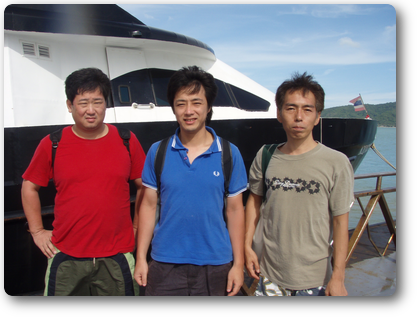 2007年7月14日　ラチャヤイ島　体験ダイビング