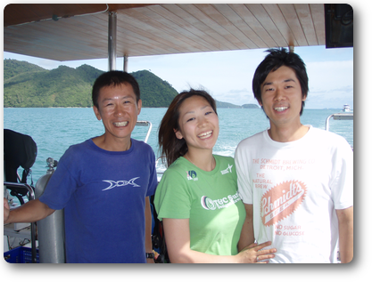 2007年7月21日　ラチャヤイ島　体験ダイビング