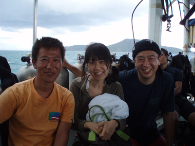 2008年6月22日　ラチャヤイ島　体験ダイビング