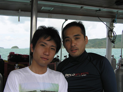 2008年7月19日　ラチャヤイ島　体験ダイビング