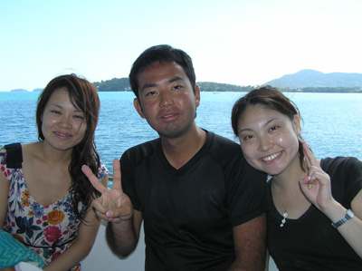 2008年8月9日　ラチャヤイ島　体験ダイビング