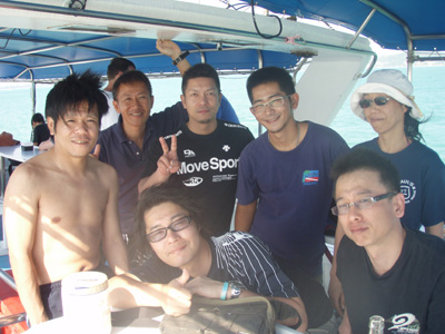 2010年3月13日　ラチャヤイ島　体験ダイビング