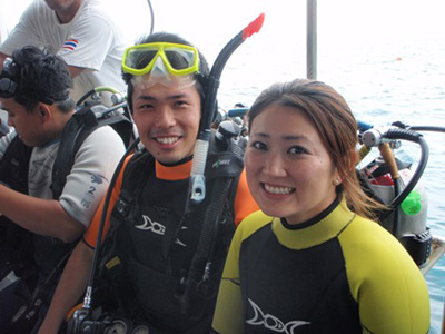 2011年11月12日　ラチャヤイ島　体験ダイビング