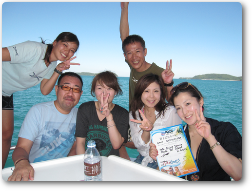 2012年8月14日　ラチャヤイ島　体験ダイビング