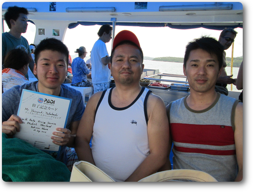 2013年9月19日　ラチャヤイ島　体験ダイビング