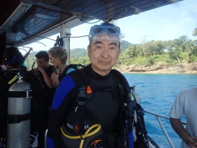 2014年11月14日15日　ラチャヤイ島・シャークポイント　ファンダイビング