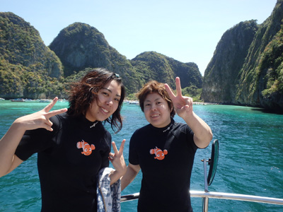 2015年2月3日　ピピ島　体験ダイビング
