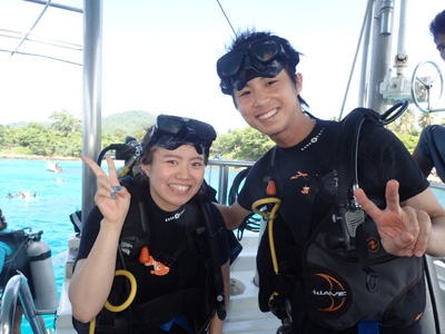 2015年7月11日　ラチャヤイ島　体験ダイビング