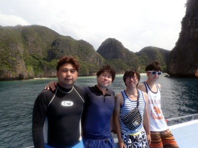 2015年11月22日　ピピ島　体験ダイビング
