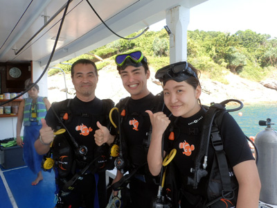 2015年12月30日　ラチャヤイ島　体験ダイビング・ファンダイビング　