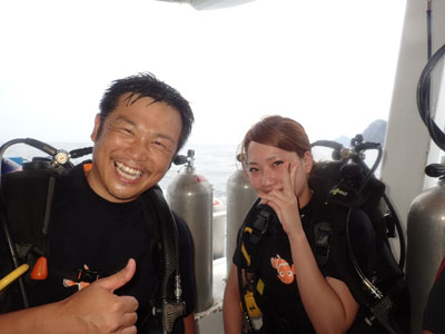 2016年5月15日　ピピ島　体験ダイビング