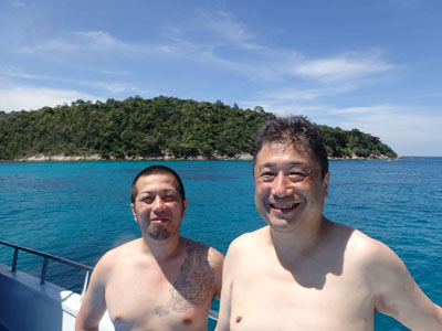 2016年11月3日　ラチャヤイ島　体験ダイビング
