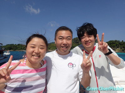 2017年7月16日17日　ラチャノイ島ラチャヤイ島　ファンダイビング