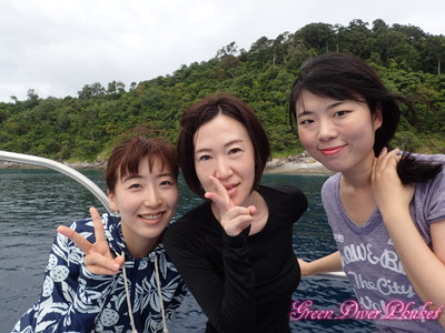 2018年10月18日　プーケット　ラチャノイ島ラチャヤイ島　体験ダイビング